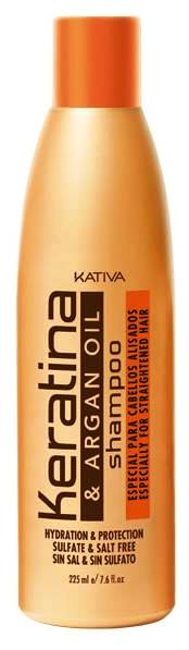 Kativa szampon regenerujący z keratną do włosów 250ml