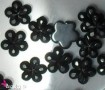 Evershine akrylowe kwiatuszki E2040-07 czarne