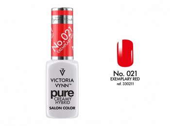 Victoria Vynn PURE CREAMY HYBRID lakier hybrydowy 021 Exemplary Red 8ml