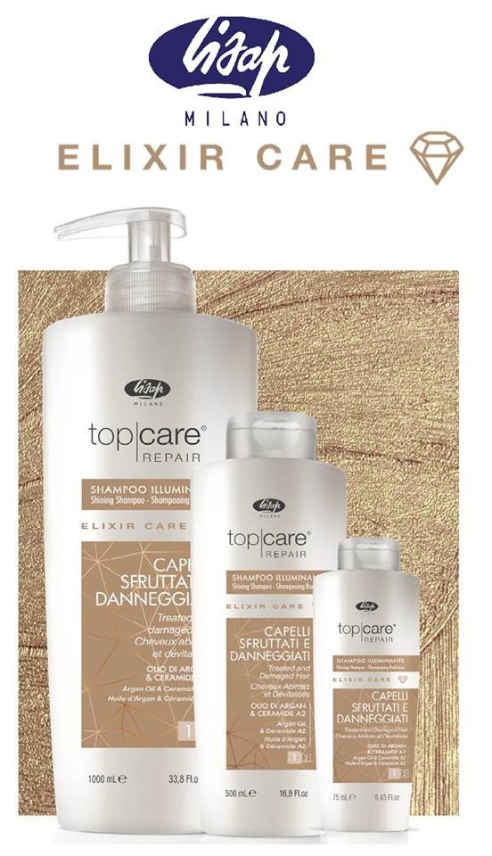 Lisap Top Care Repair ILLUMINANTE szampon 75ml