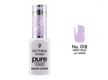 Victoria Vynn PURE CREAMY HYBRID lakier hybrydowy 018 Milky Lilac 8ml