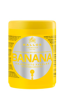 Kallos KJMN maska do włosów bananowa wzmacniająca z witaminami 1000ml