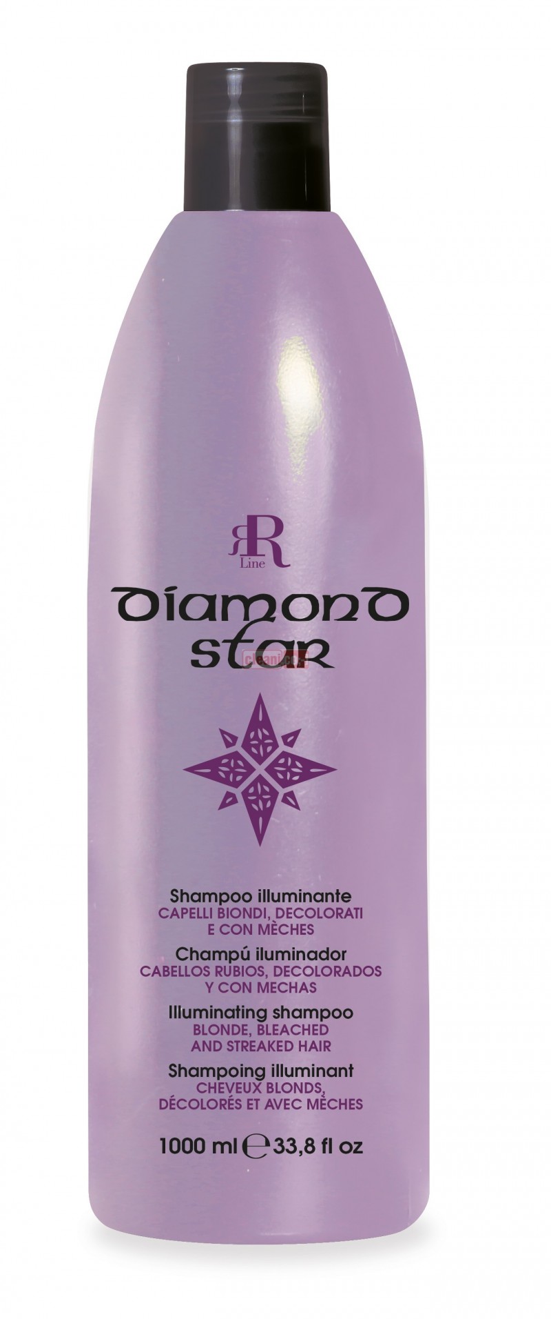 RR LINE DIAMOND STAR szampon rozświetlający do włosów blond 1000ml