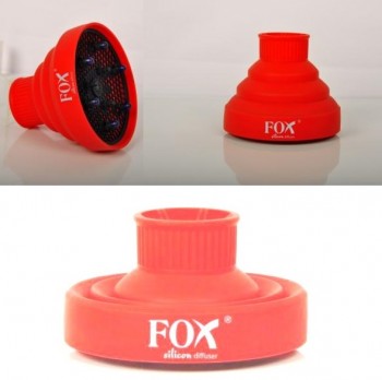 Fox RED silikonowy czerwony uniwersalny dyfuzor do suszarki