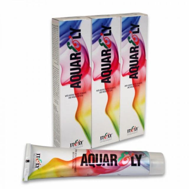Farba do włosów Itely Aquarely 100ml - pakiet 6 sztuk