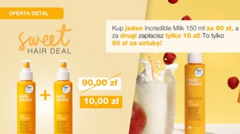 Zone Concept Milk Shake incredible milk - sweet hair deal zestaw 2 incredible milk