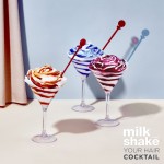 Z.one Milk Shake Coctail zestaw kompletny Whipped Cream + Direct Colour + Kieliszek + Mieszadełko
