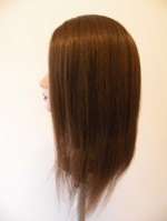 Główka fryzjerska treningowa VIKI włosy naturalne 45cm