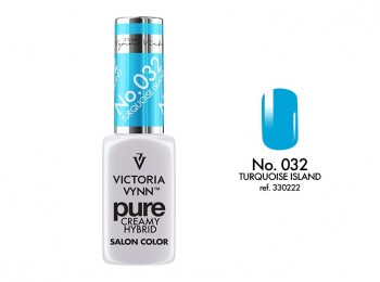 Victoria Vynn PURE CREAMY HYBRID lakier hybrydowy 032 Turquoise Island 8ml