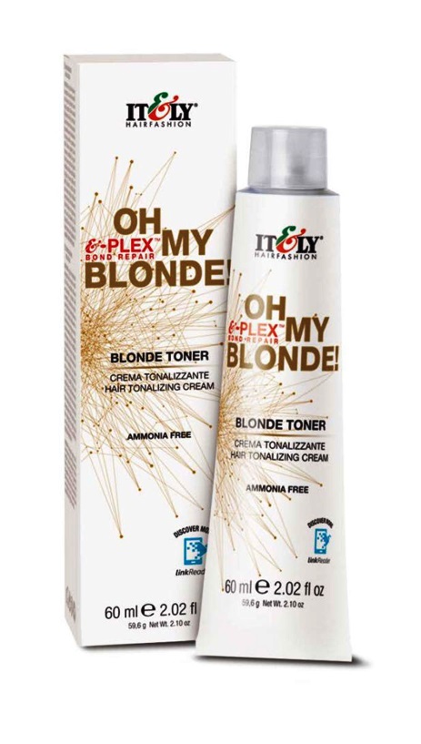 ITELY Oh My Blonde E-Plex Blonde Toner w kremie o pastelowych odcieniach 60ml