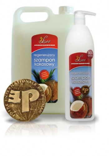 LEO Szampon do włosów regenerujacy olejek kokosowy i latte 1000ml