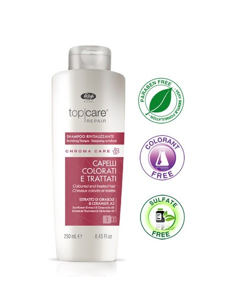 LISAP Chroma Care szampon rewitalizujący dla włosów farbowanych 250ml