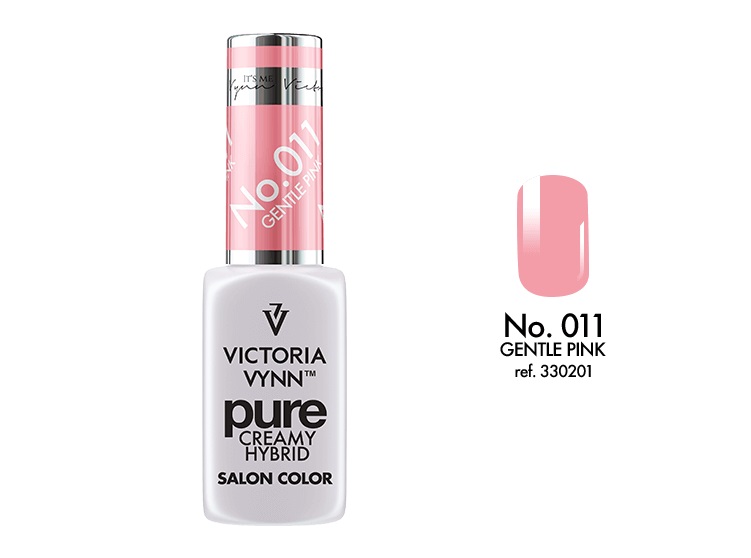 Victoria Vynn PURE CREAMY HYBRID lakier hybrydowy 011 Gentle Pink 8ml