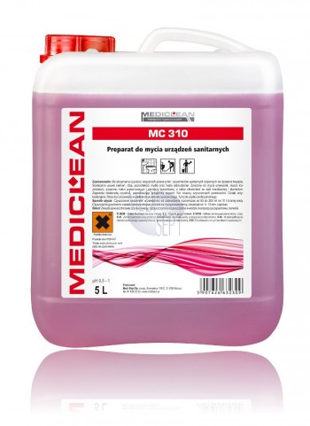 Mediclean MC310 preparat do mycia urządzeń sanitarnych 5000ml