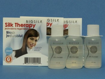 100 x Farouk Biosilk silk therapy jedwab do włosów 15ml