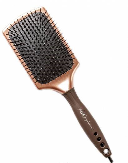 Fox płaska szczotka do włosów Paddle Brush nylon