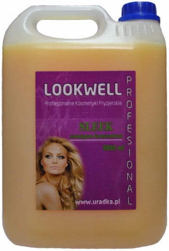 Lookwell szampon do włosów regenerujący arnika i jedwab żółty 5000ml