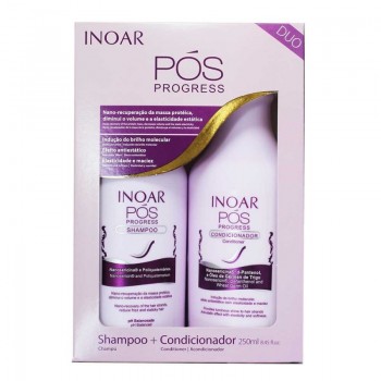 Inoar Duo Pos zestaw po kuracji keratynowego prostowania włosów: szampon i odżywka