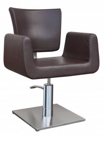 Fotel fryzjerski ORLANDO brązowy