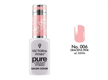 Victoria Vynn PURE CREAMY HYBRID lakier hybrydowy 006 Graceful Pink 8ml