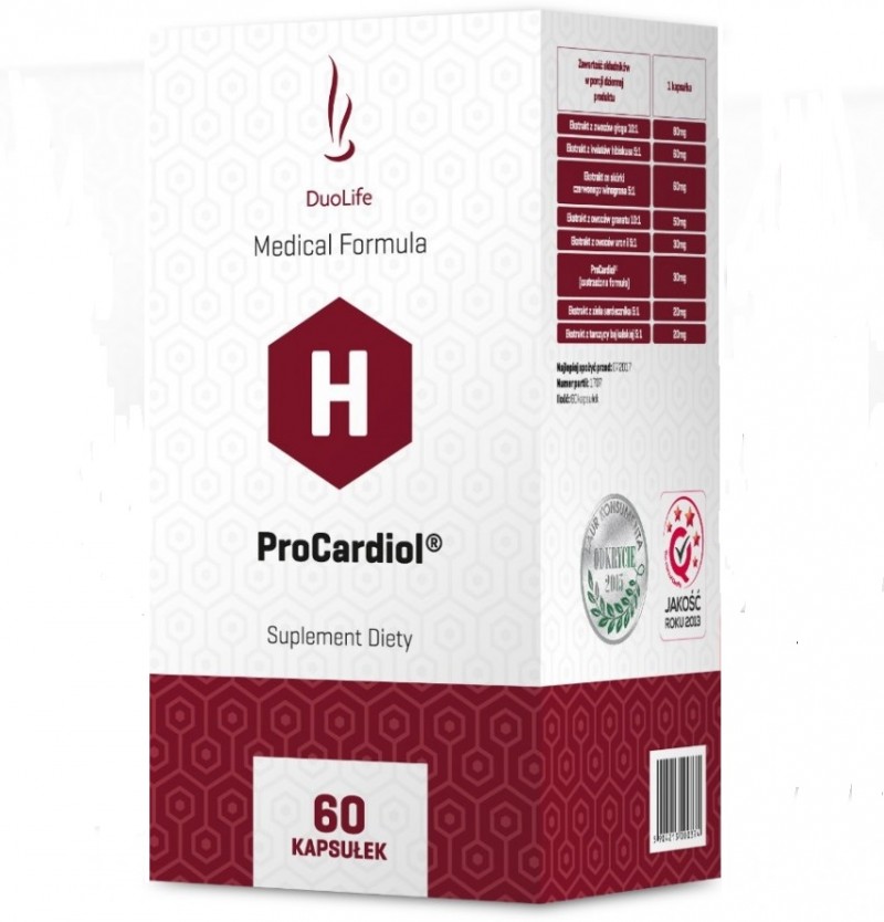 DuoLife Medical Formula ProCardiol - 60 kapsułek