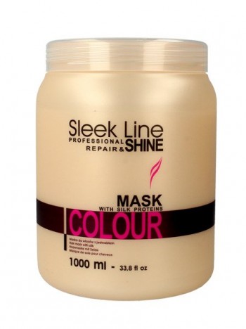 Stapiz sleek line maska z jedwabiem Color 1000ml