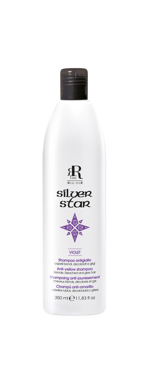 RR LINE SILVER STAR VIOLET szampon do włosów przeciw żółknięciu 350ml