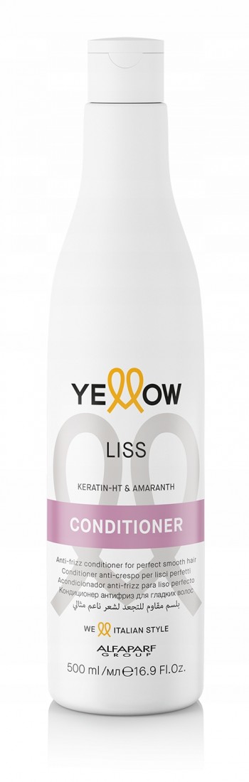 Yellow Liss Therapy odżywka z keratyną do włosów prostowanych 500ml