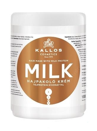 Kallos KJMN maska do włosów milk z proteinami mleka 1000ml