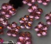 Evershine akrylowe kwiatuszki E2040-07 jasny róż